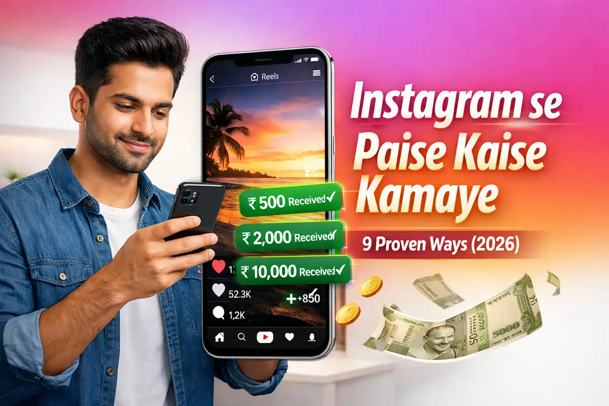 Read more about the article Instagram se paise kaise kamaye (2026)
