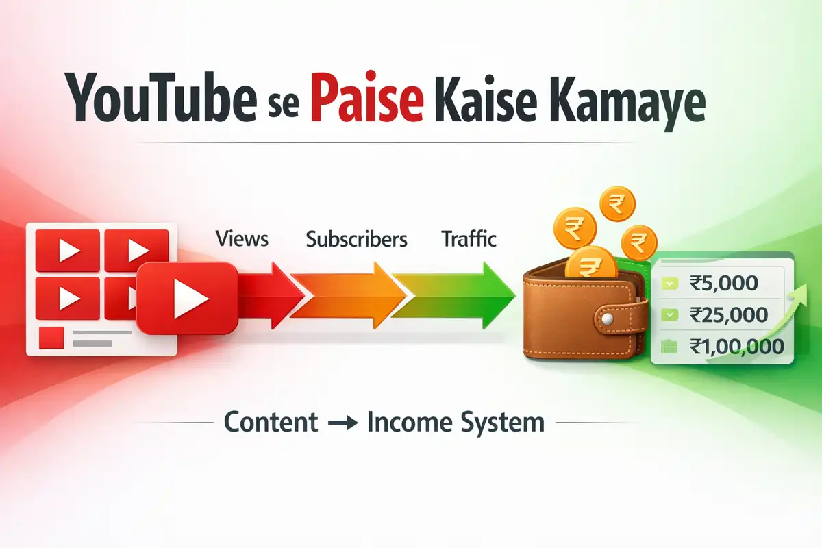 YouTube se paise kaise kamaye Step by step