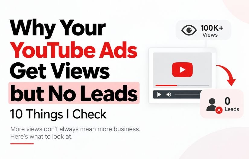 Why Your YouTube Ads Get Views but No Leads