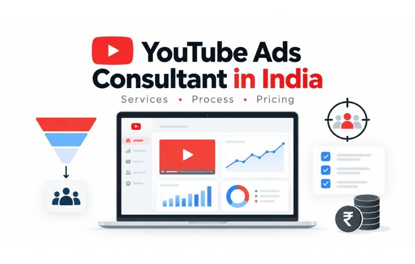 Read more about the article YouTube Ads Consultant in India: Services, Process, Pricing & What I Actually Do