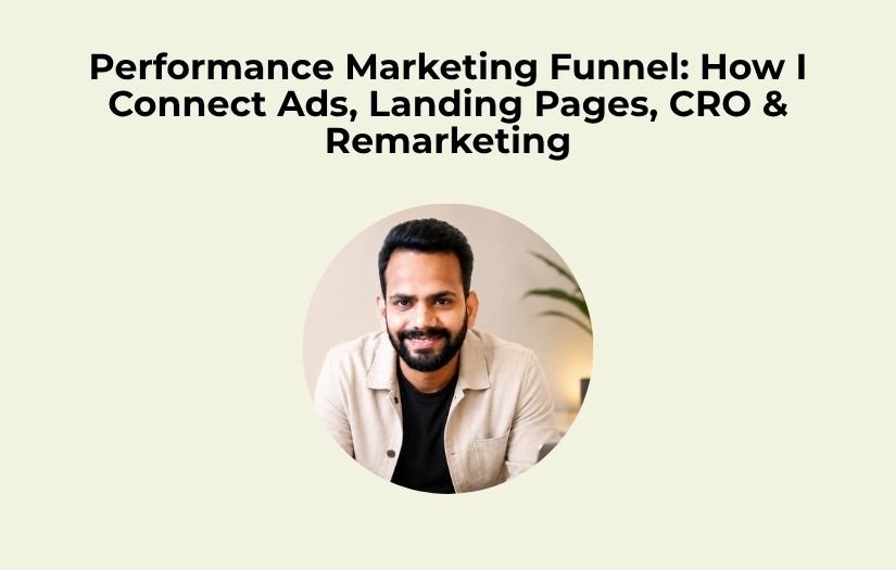Read more about the article Performance Marketing Funnel: How I Connect Ads, Landing Pages, CRO & Remarketing
