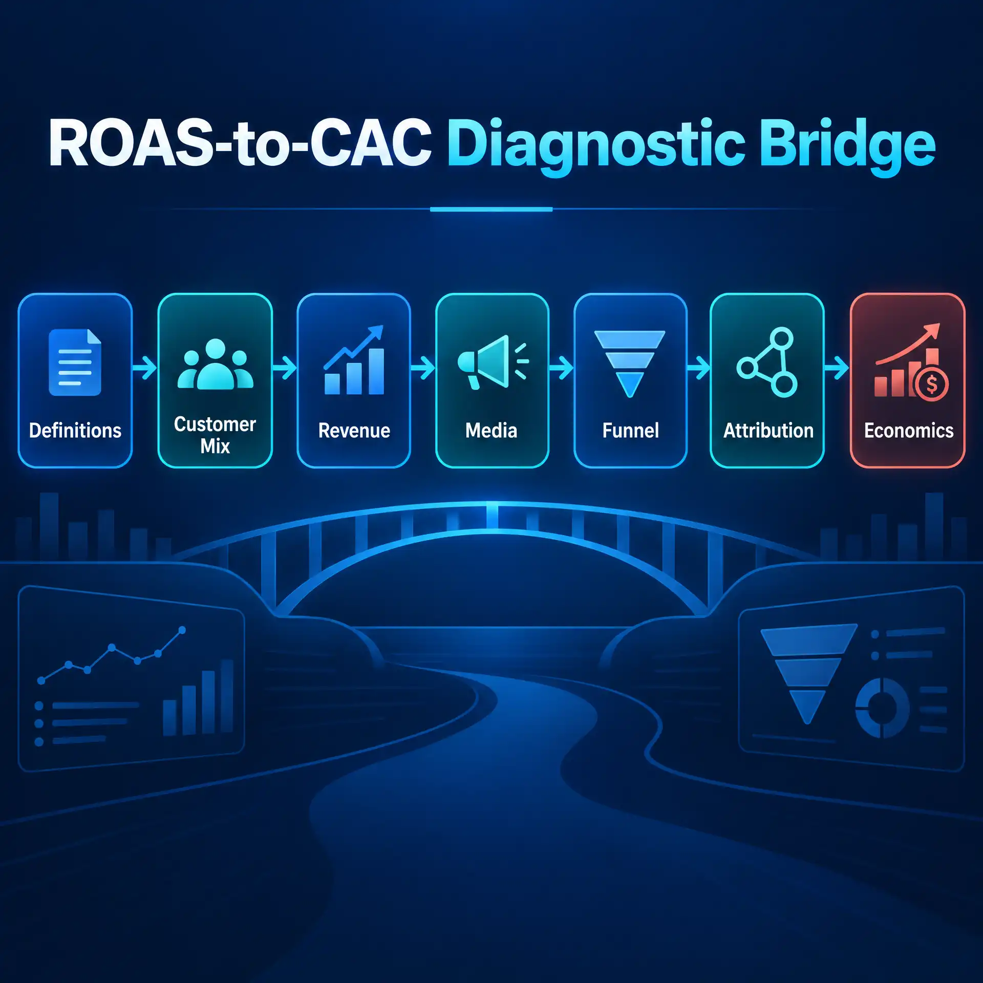 ROAS-to-CAC Diagnostic Bridge